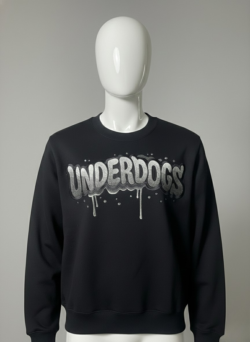 Big Embroidery Sweatshirt